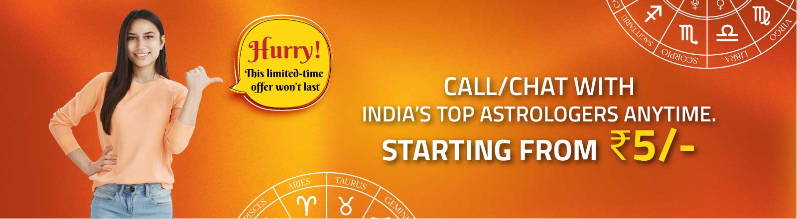 Calls & Chats with Astrologers